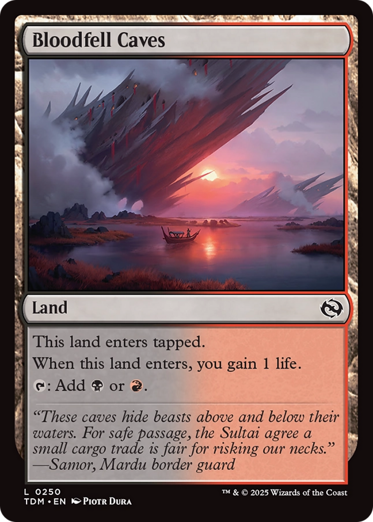 Bloodfell Caves [Tarkir: Dragonstorm] | Odin's Place