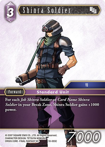 Shinra Soldier [Opus X] | Odin's Place