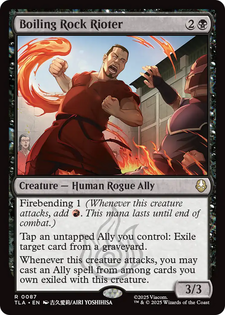 Boiling Rock Rioter [Avatar: The Last Airbender] | Odin's Place