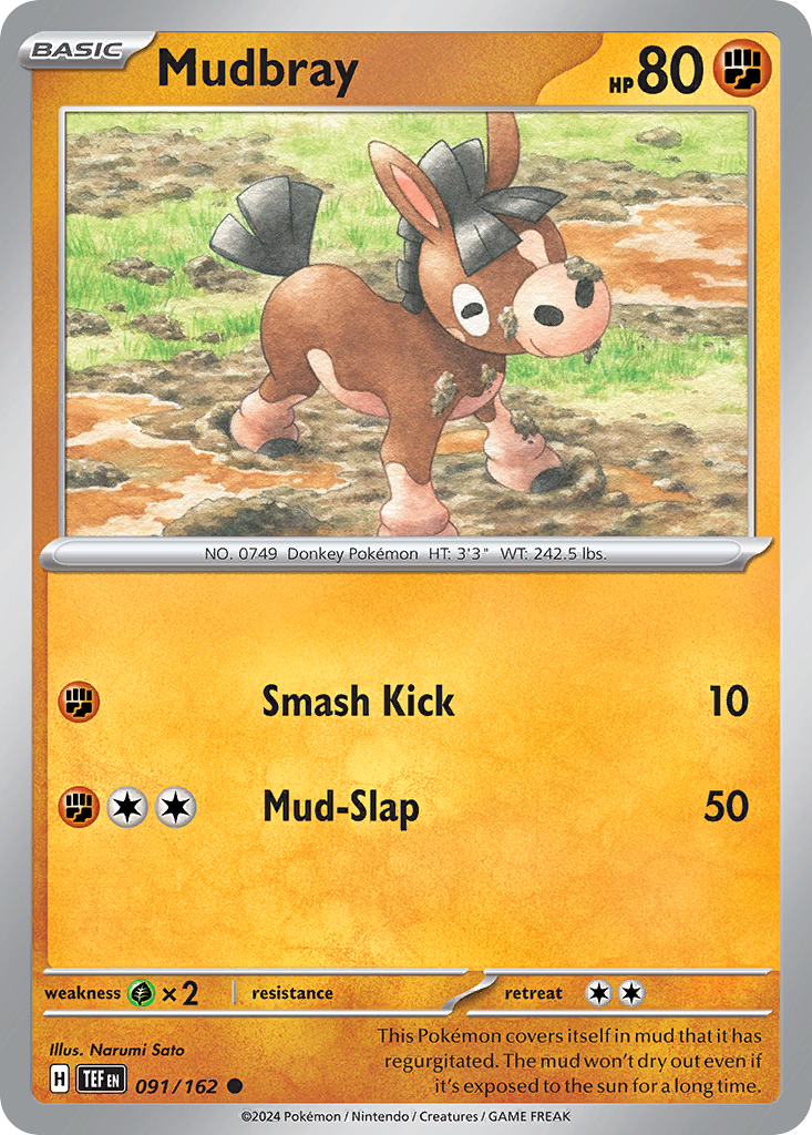 Mudbray (091/162) [Scarlet & Violet: Temporal Forces] | Odin's Place