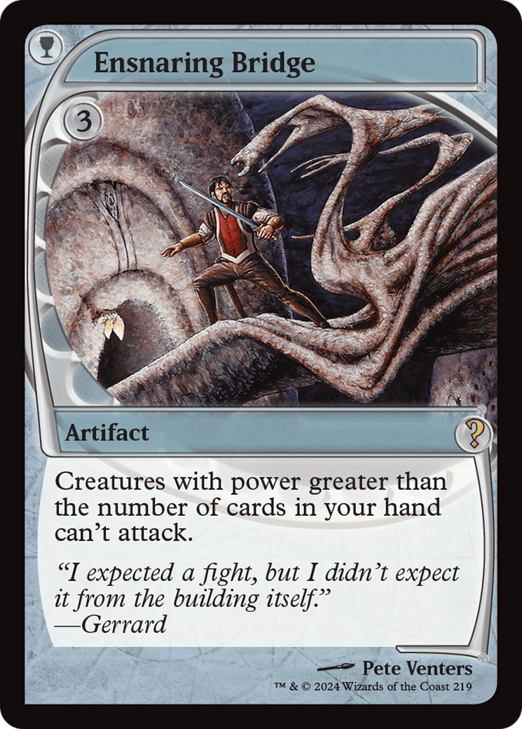 Ensnaring Bridge (Future Sight) [Mystery Booster 2] | Odin's Place