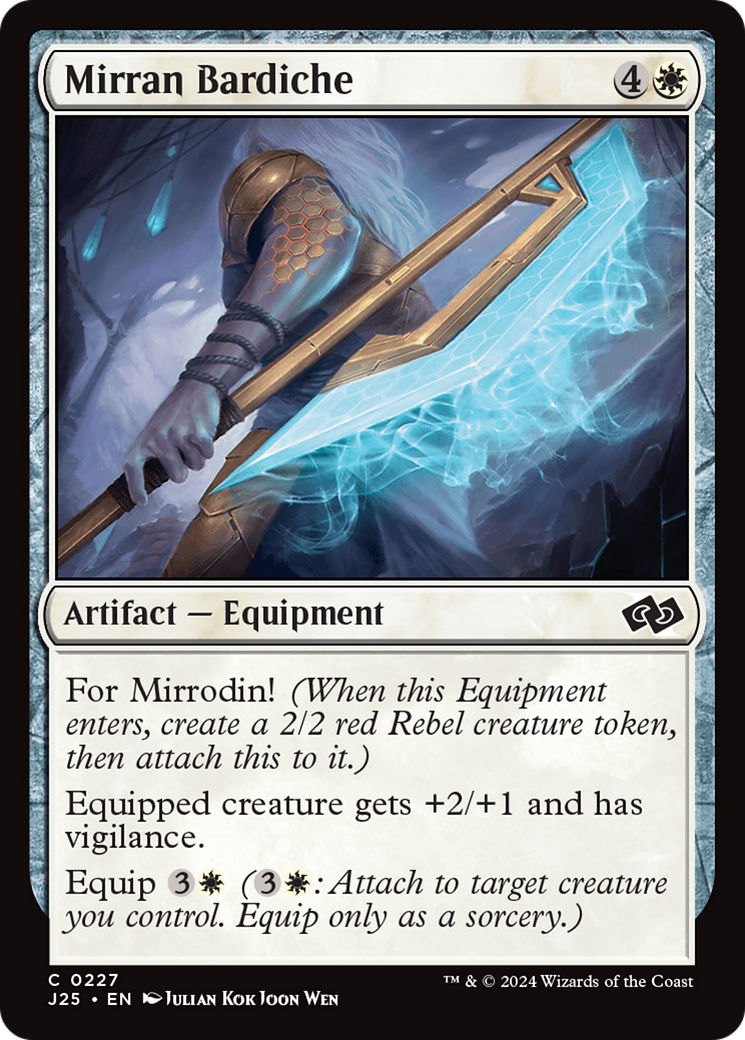 Mirran Bardiche [Foundations Jumpstart] | Odin's Place