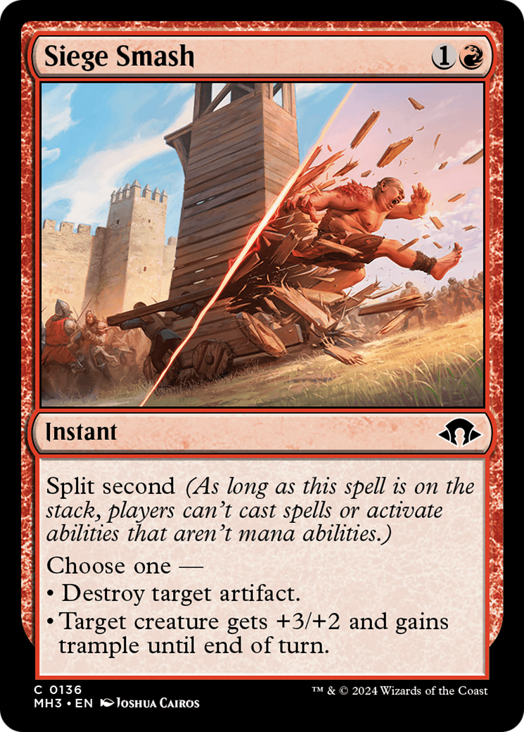Siege Smash [Modern Horizons 3] | Odin's Place