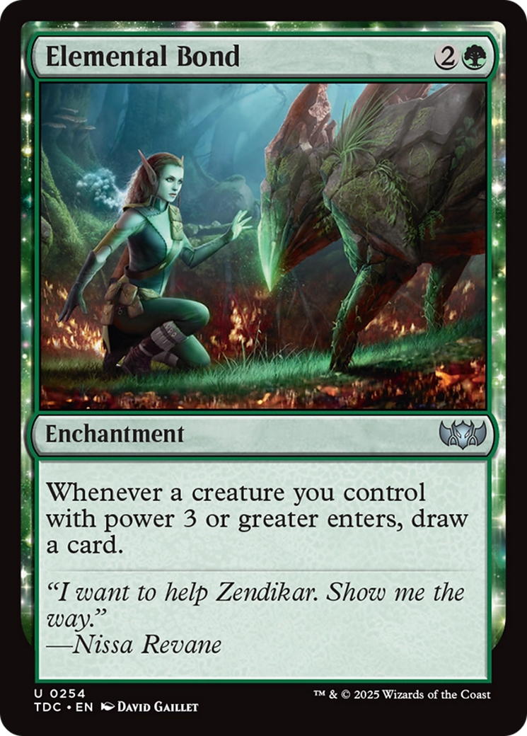 Elemental Bond [Tarkir: Dragonstorm Commander] | Odin's Place