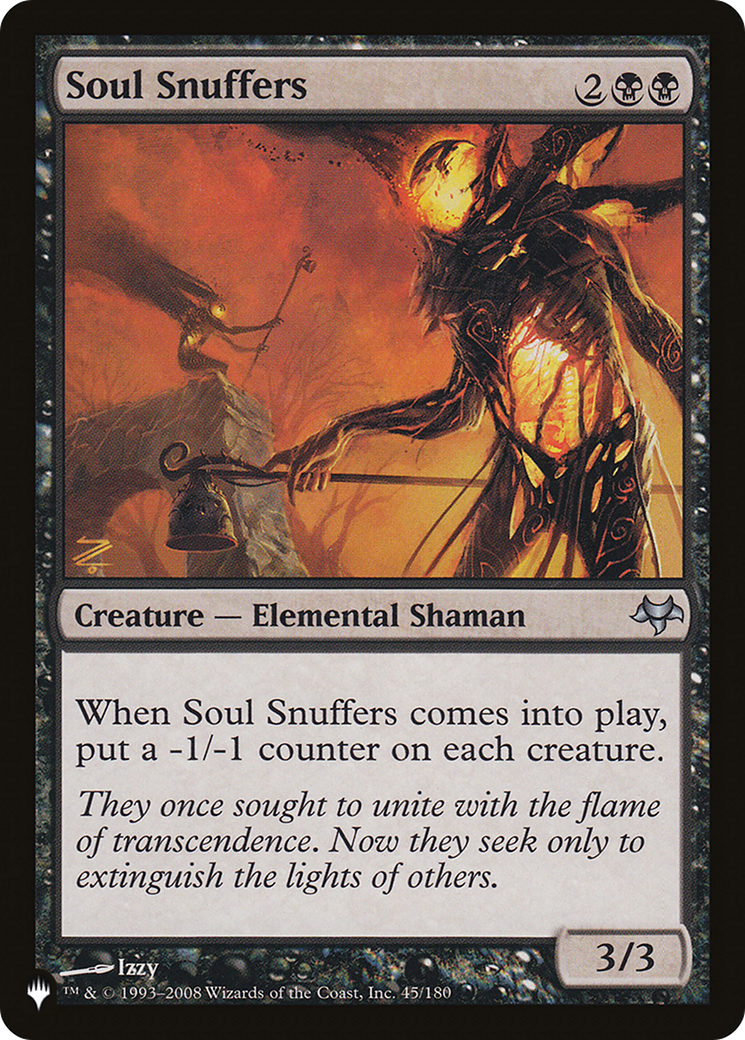 Soul Snuffers [The List] | Odin's Place