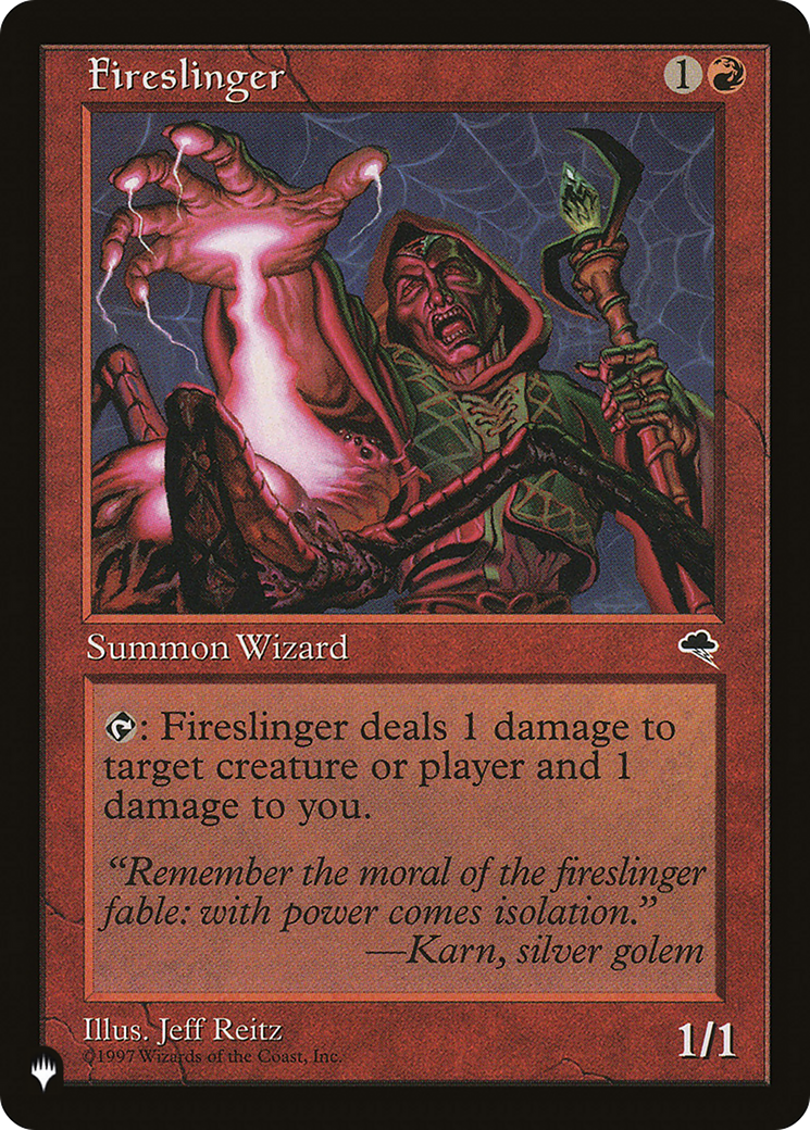 Fireslinger [The List] | Odin's Place