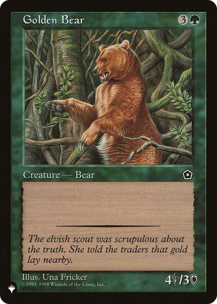 Golden Bear [The List] | Odin's Place