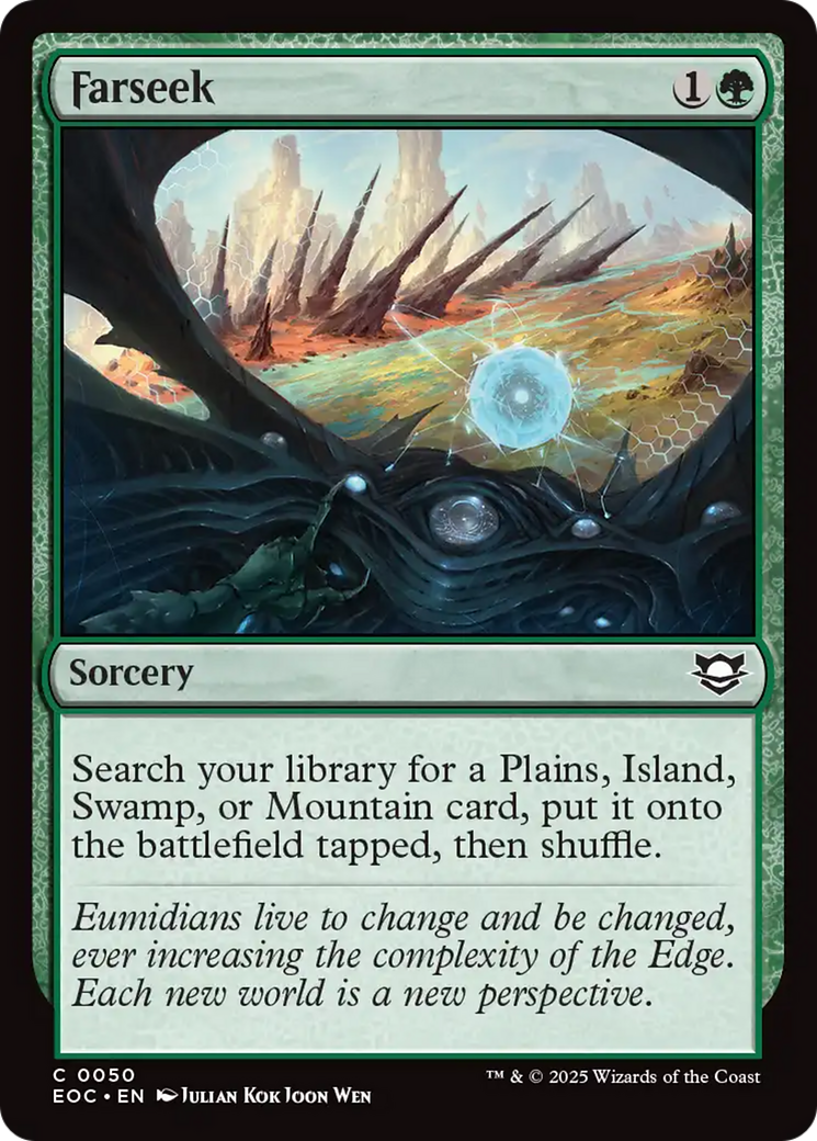 Farseek [Edge of Eternities Commander] | Odin's Place
