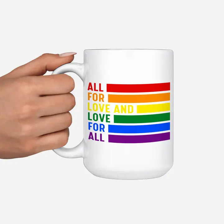 The Geek Boutique: All For Love 15 oz. Ceramic Mug | Odin's Place