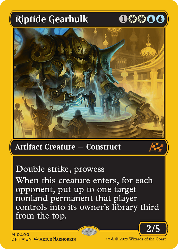 Riptide Gearhulk (First-Place Foil) [Aetherdrift] | Odin's Place