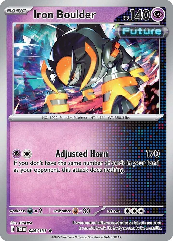Iron Boulder (046/131) [Scarlet & Violet: Prismatic Evolutions] | Odin's Place