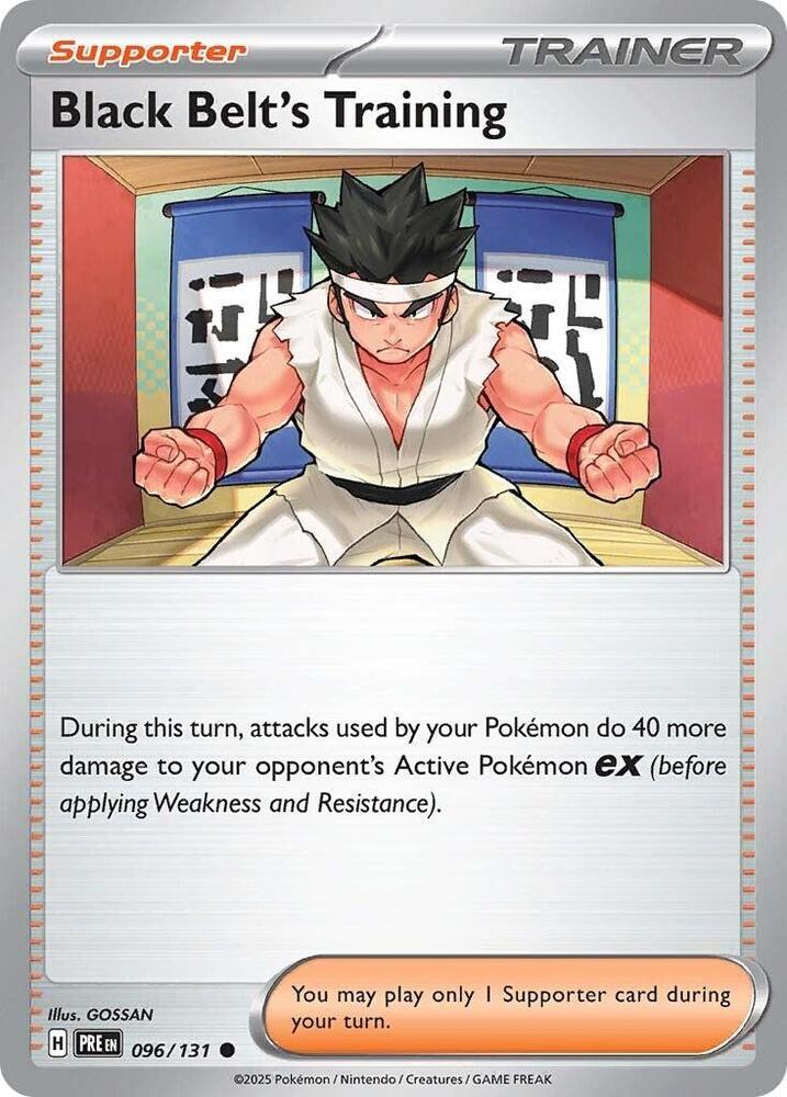Black Belt's Training (096/131) [Scarlet & Violet: Prismatic Evolutions] | Odin's Place