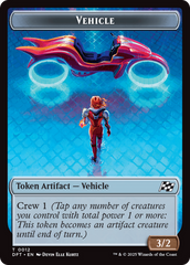 Vehicle // Pilot Double-Sided Token [Aetherdrift Tokens] | Odin's Place