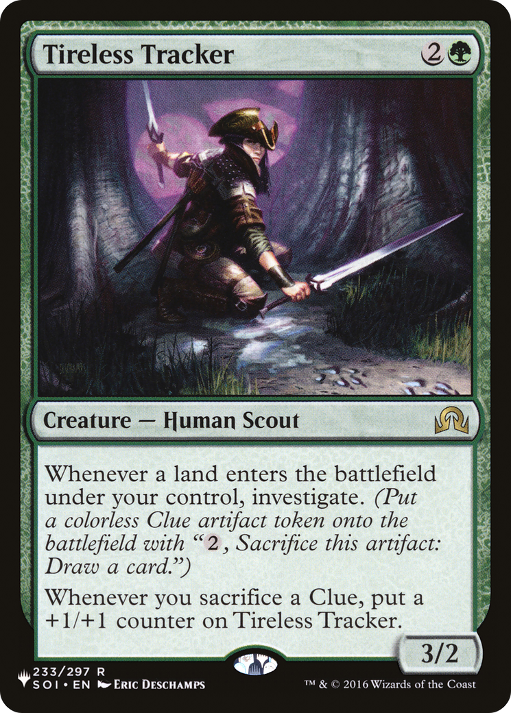 Tireless Tracker Art Card [Innistrad Remastered Art Series] | Odin's Place