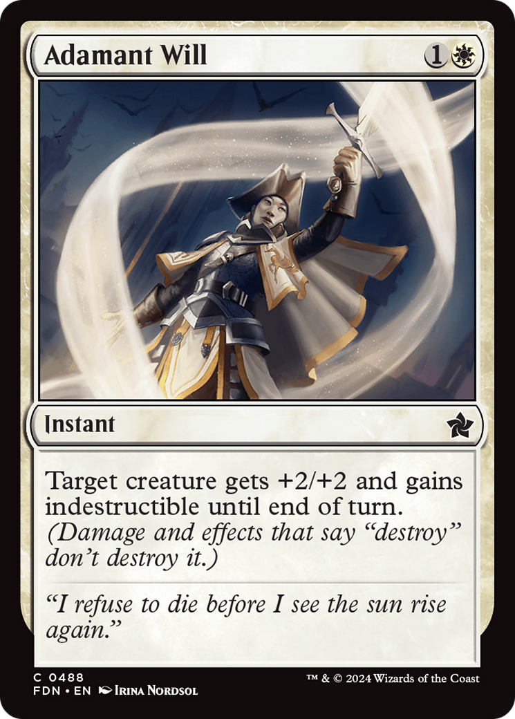 Adamant Will [Foundations] | Odin's Place