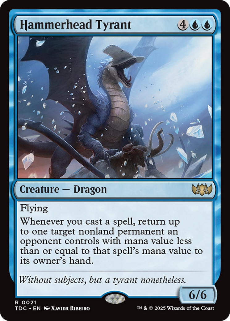 Hammerhead Tyrant [Tarkir: Dragonstorm Commander] | Odin's Place