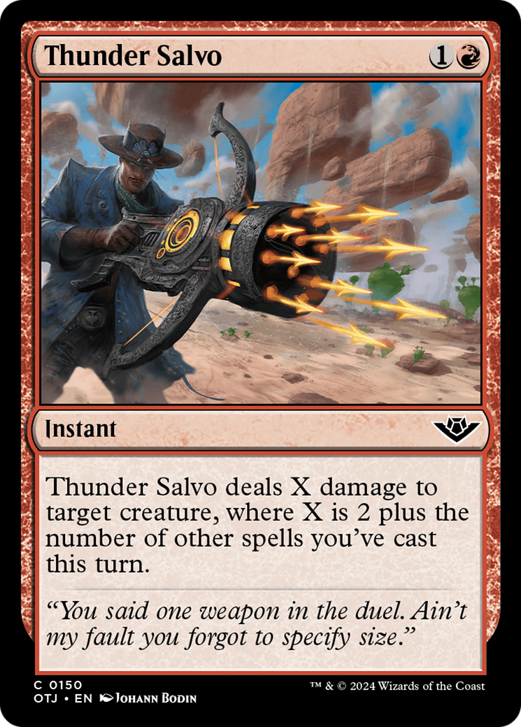 Thunder Salvo [Outlaws of Thunder Junction] | Odin's Place