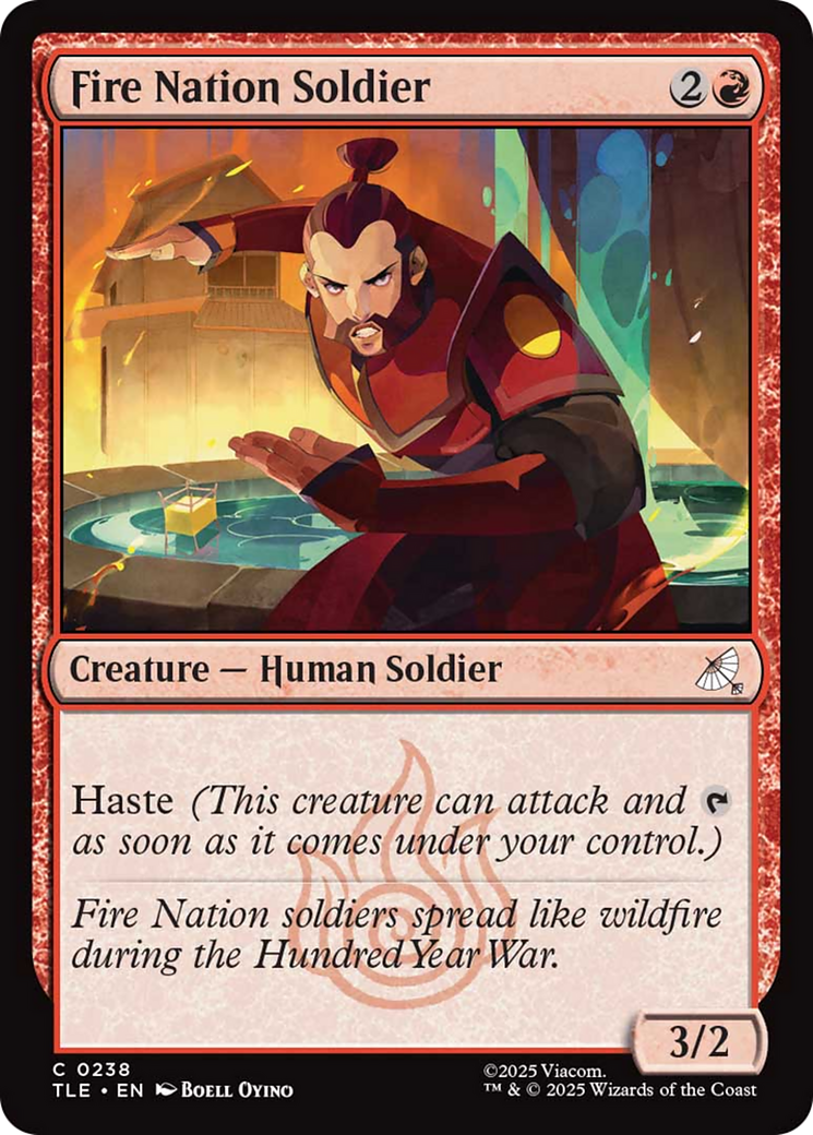 Fire Nation Soldier [Avatar: The Last Airbender: Eternal-Legal] | Odin's Place