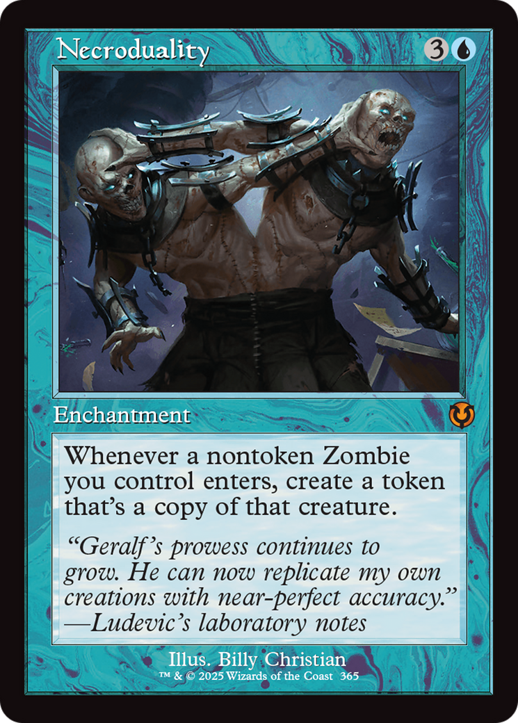 Necroduality (Retro Frame) [Innistrad Remastered] | Odin's Place