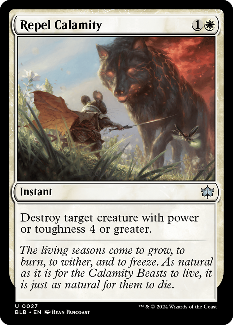 Repel Calamity [Bloomburrow] | Odin's Place