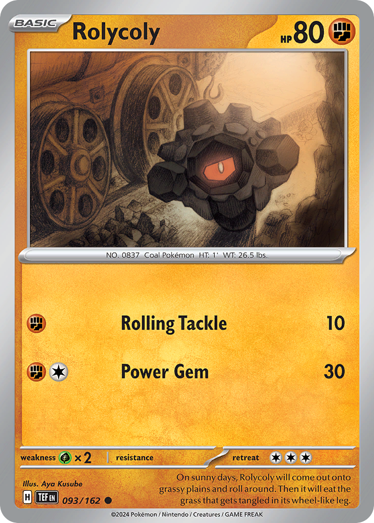 Rolycoly (093/162) [Scarlet & Violet: Temporal Forces] | Odin's Place