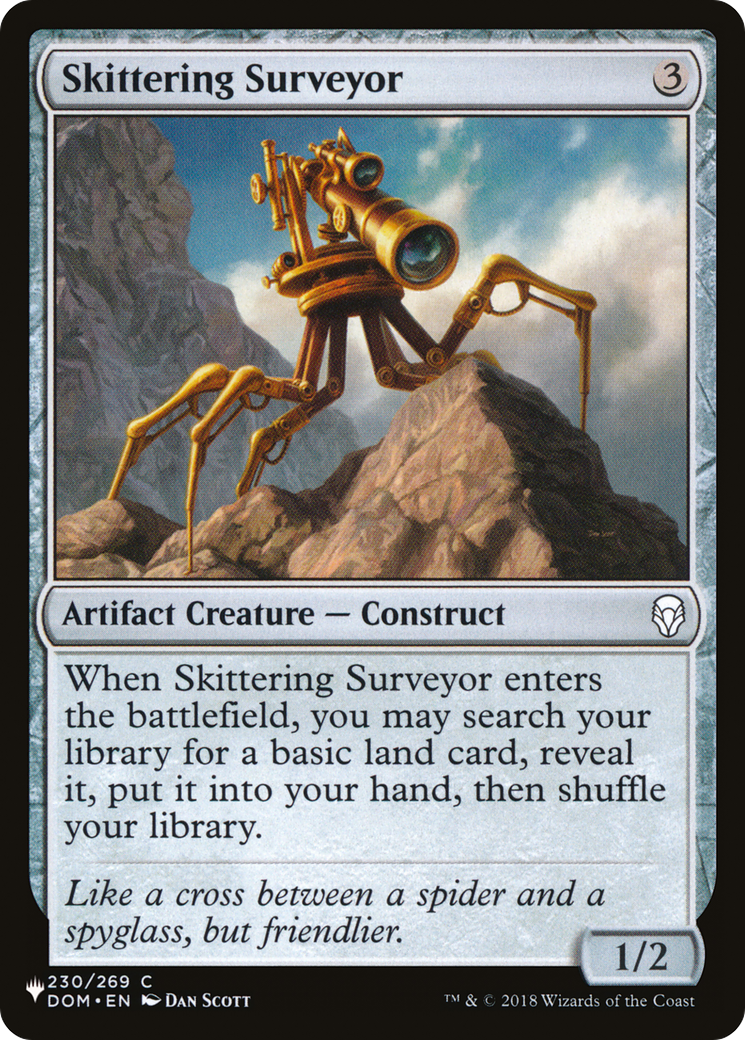 Skittering Surveyor [The List] | Odin's Place