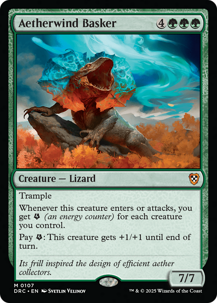 Aetherwind Basker [Aetherdrift Commander] | Odin's Place