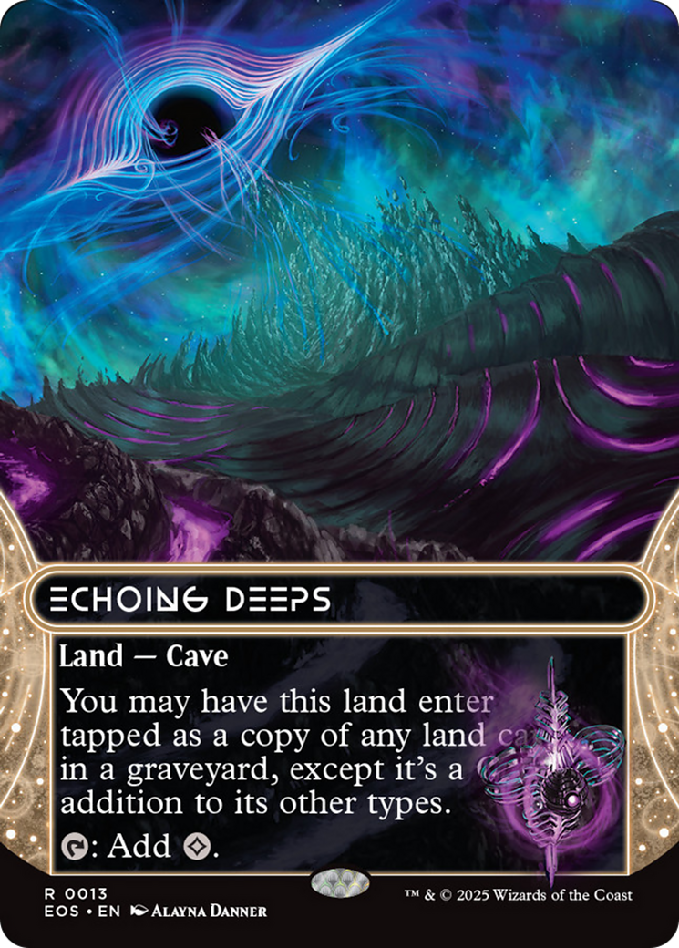 Echoing Deeps (0013) (Borderless) [Edge of Eternities: Stellar Sights] | Odin's Place