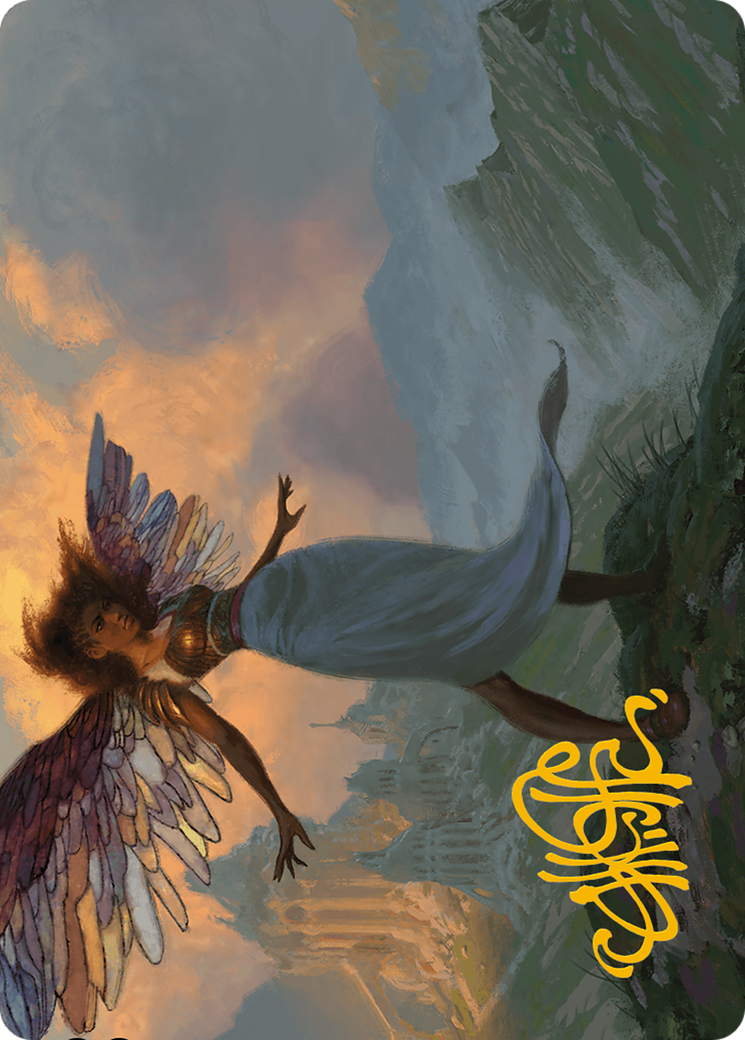 Glasswing Grace Art Card (Gold-Stamped Signature) [Modern Horizons 3 Art Series] | Odin's Place
