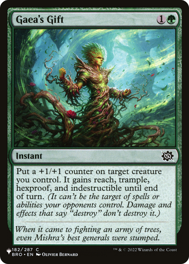 Gaea's Gift [The List] | Odin's Place