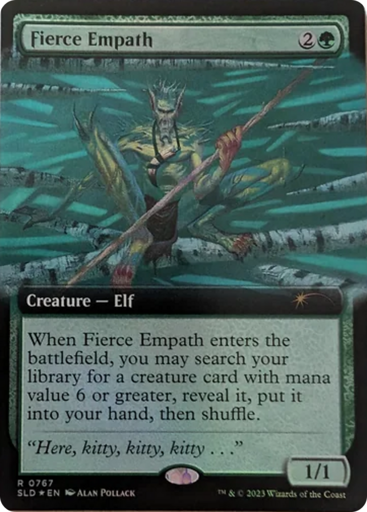 Fierce Empath (Extended Art) [Secret Lair Drop Series] | Odin's Place