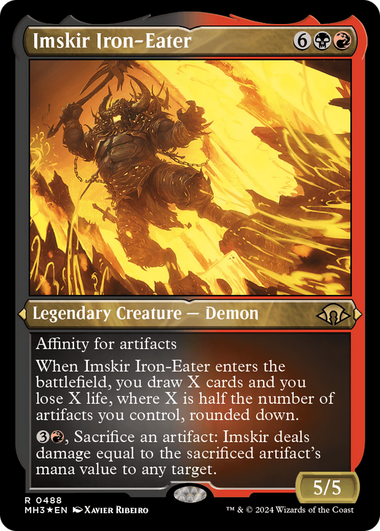 Imskir Iron-Eater (Foil Etched) [Modern Horizons 3] | Odin's Place