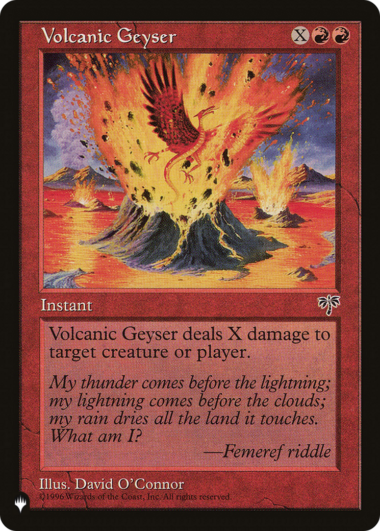 Volcanic Geyser [The List] | Odin's Place