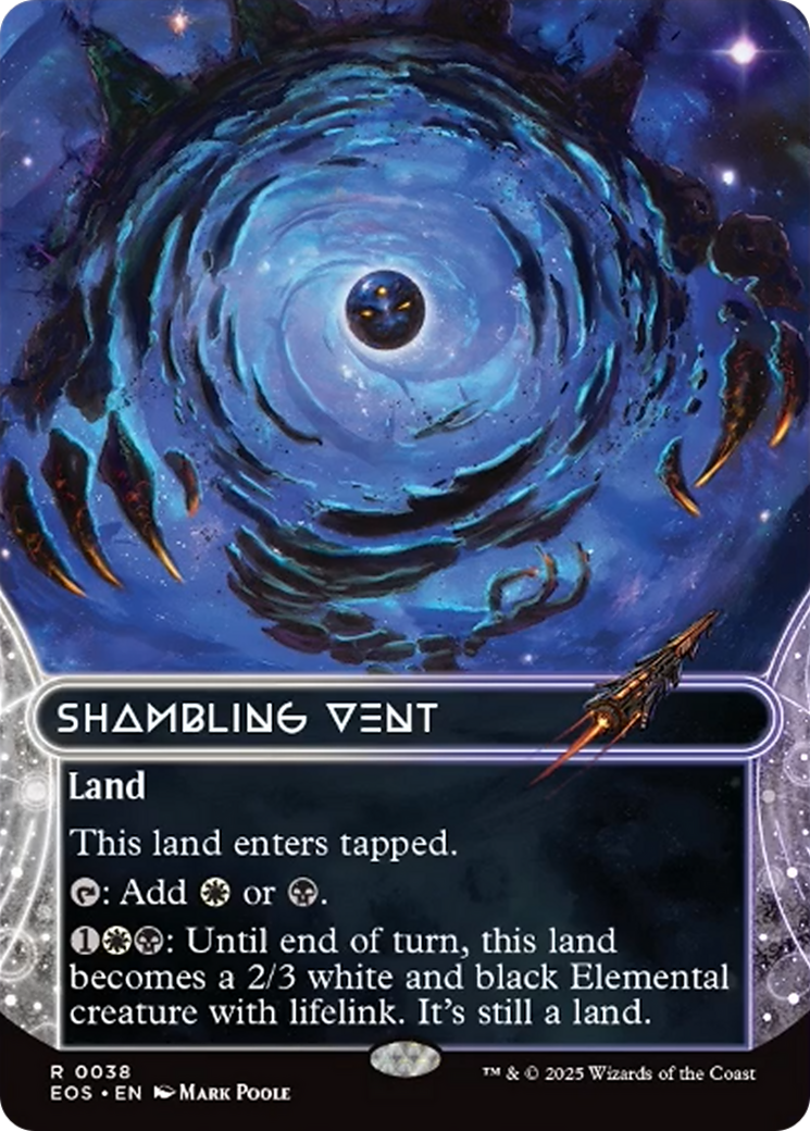 Shambling Vent (0038) (Borderless) [Edge of Eternities: Stellar Sights] | Odin's Place