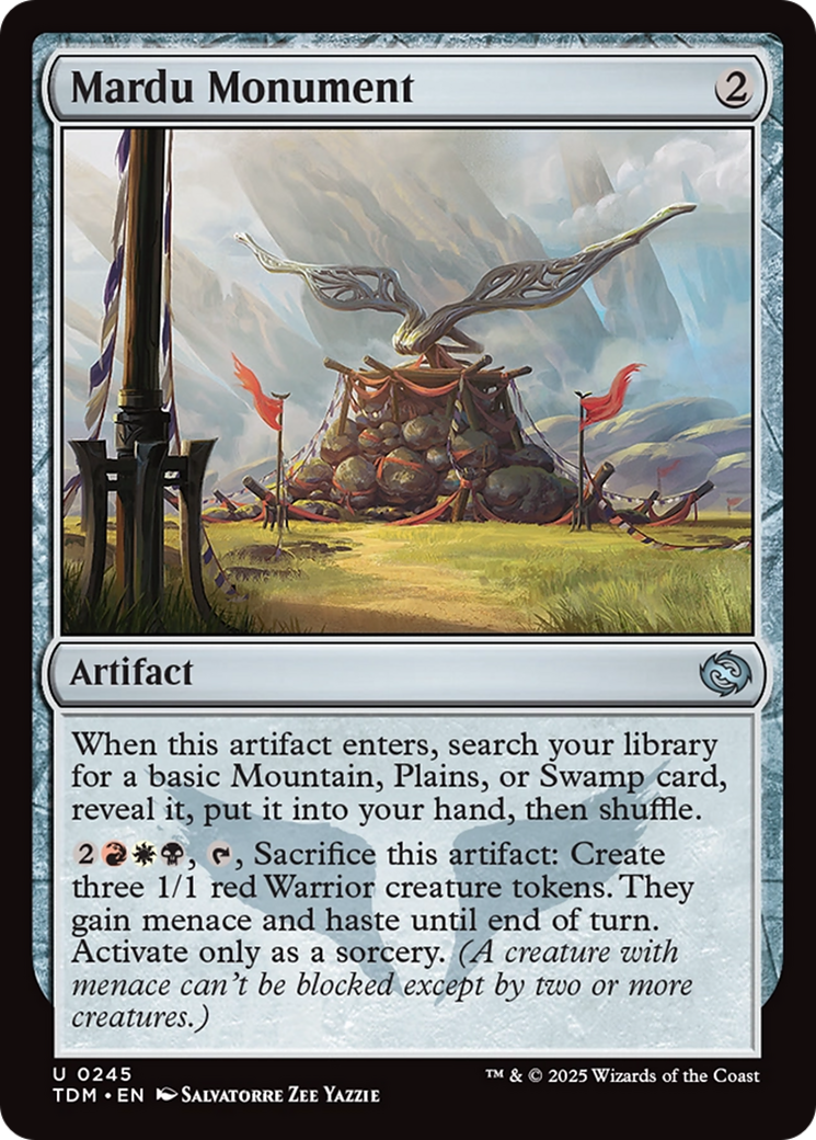 Mardu Monument [Tarkir: Dragonstorm] | Odin's Place