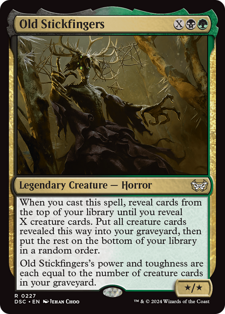 Old Stickfingers [Duskmourn: House of Horror Commander] | Odin's Place