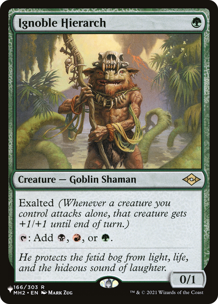Ignoble Hierarch [The List] | Odin's Place