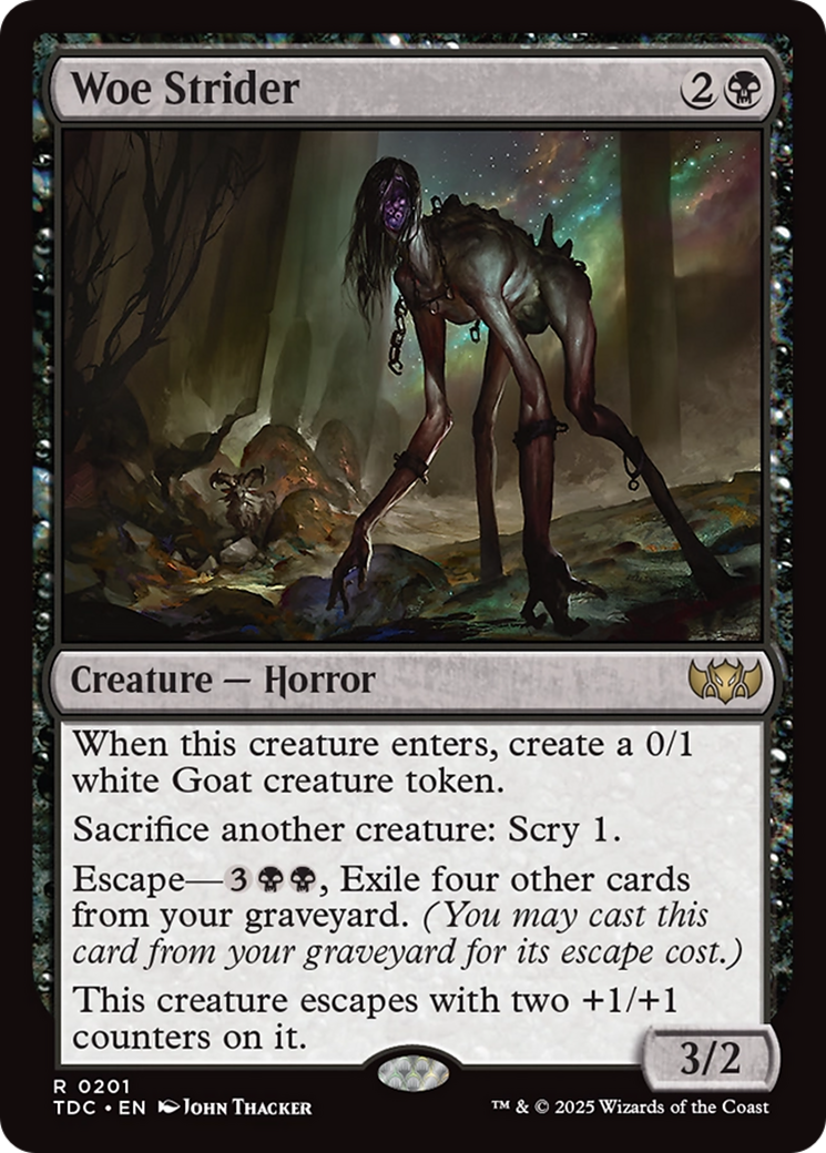Woe Strider [Tarkir: Dragonstorm Commander] | Odin's Place