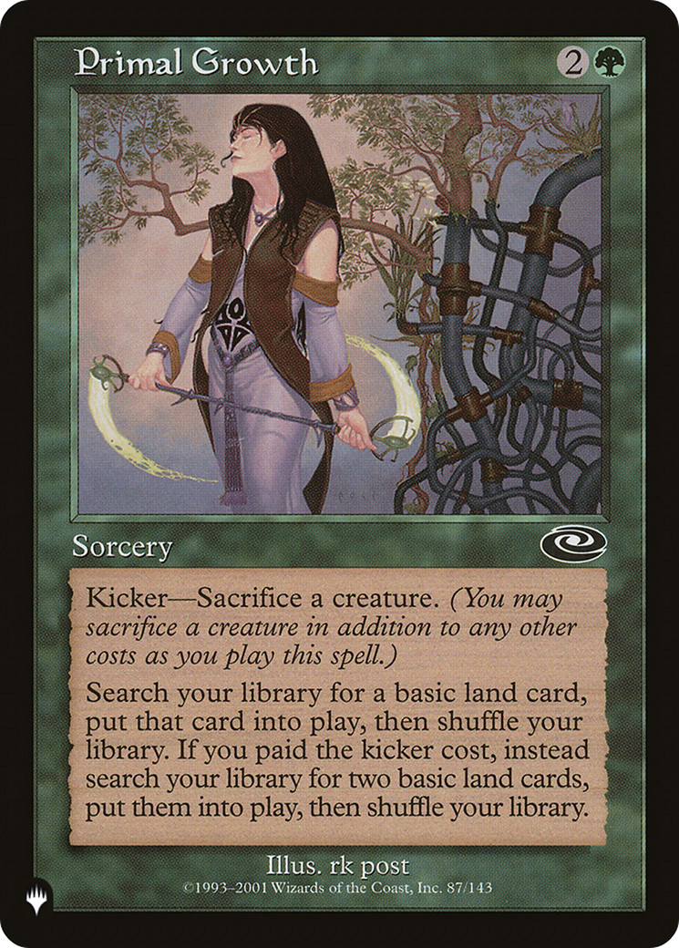 Primal Growth [The List] | Odin's Place
