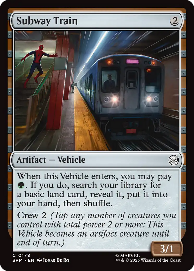 Subway Train [Marvel's Spider-Man] | Odin's Place