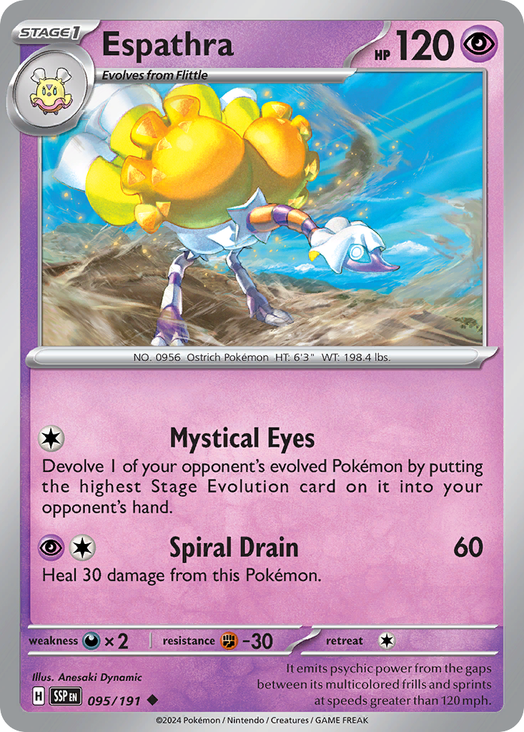 Espathra (095/191) [Scarlet & Violet: Surging Sparks] | Odin's Place