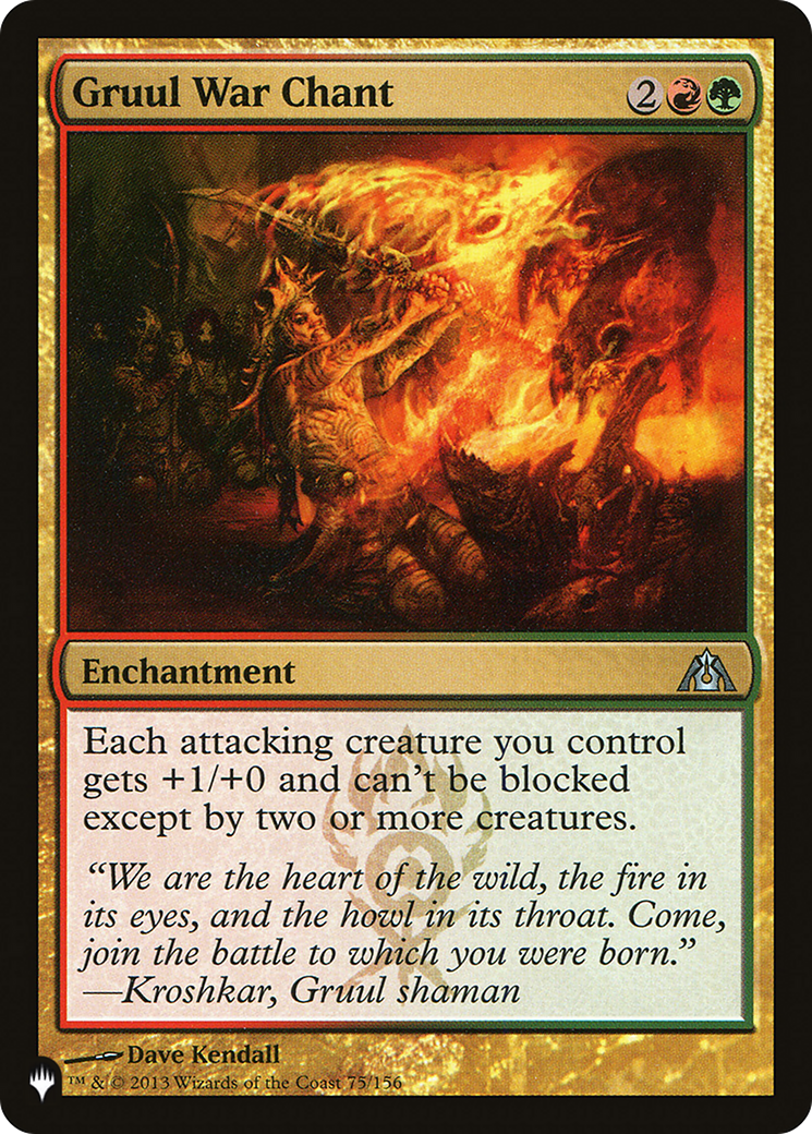 Gruul War Chant [The List] | Odin's Place