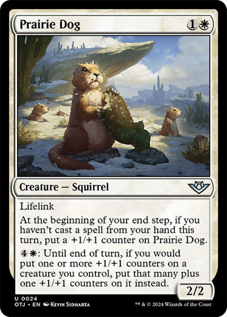 Prairie Dog [Outlaws of Thunder Junction] | Odin's Place
