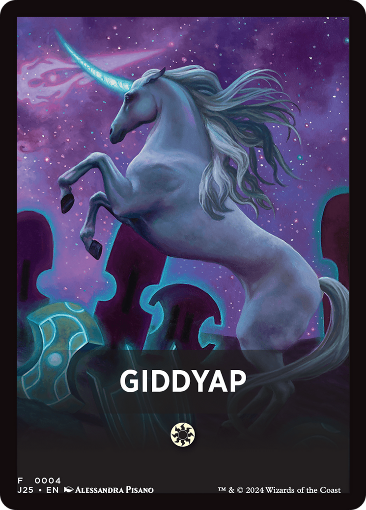 Giddyap Theme Card [Foundations Jumpstart Front Cards] | Odin's Place