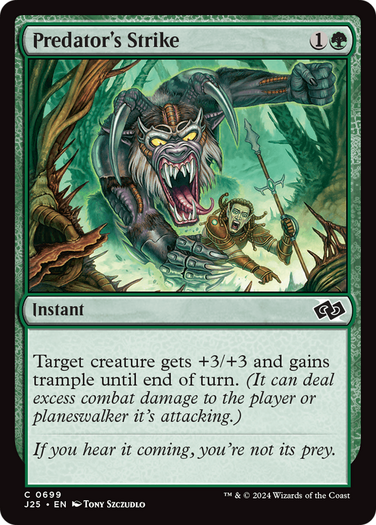 Predator's Strike [Foundations Jumpstart] | Odin's Place