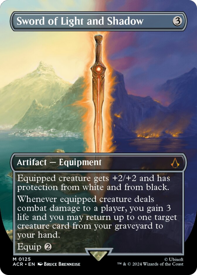Sword of Light and Shadow (Borderless) [Assassin's Creed] | Odin's Place