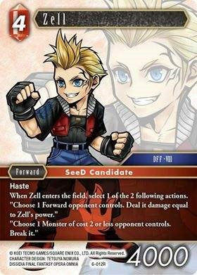 Zell [Opus VI] | Odin's Place