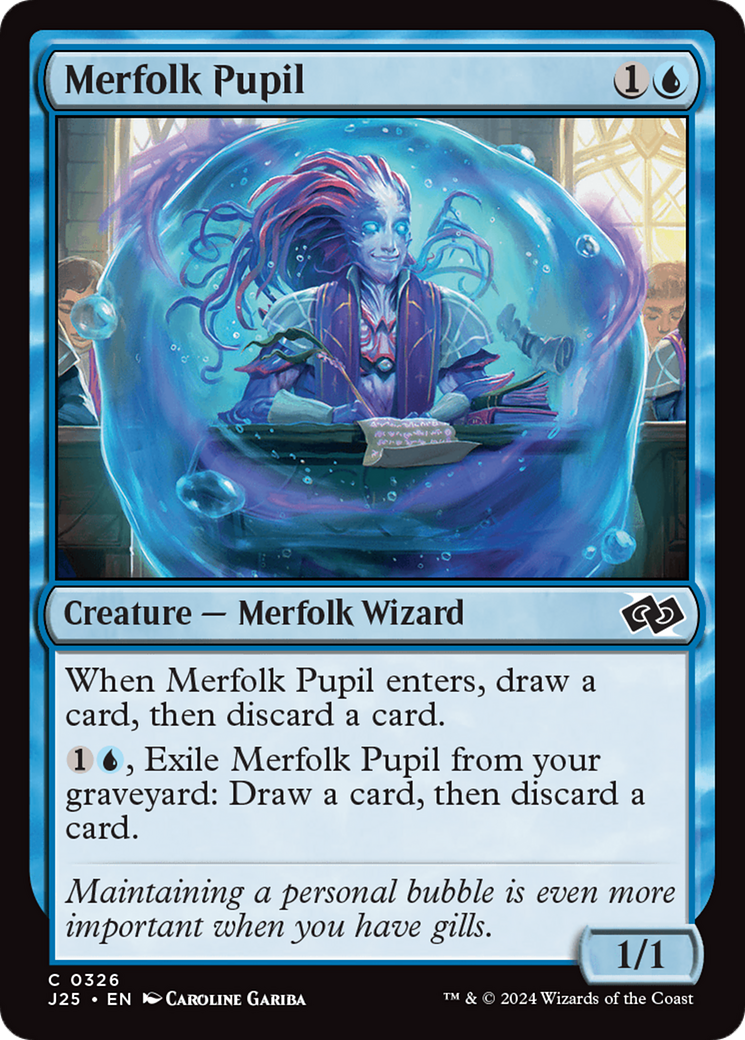 Merfolk Pupil [Foundations Jumpstart] | Odin's Place