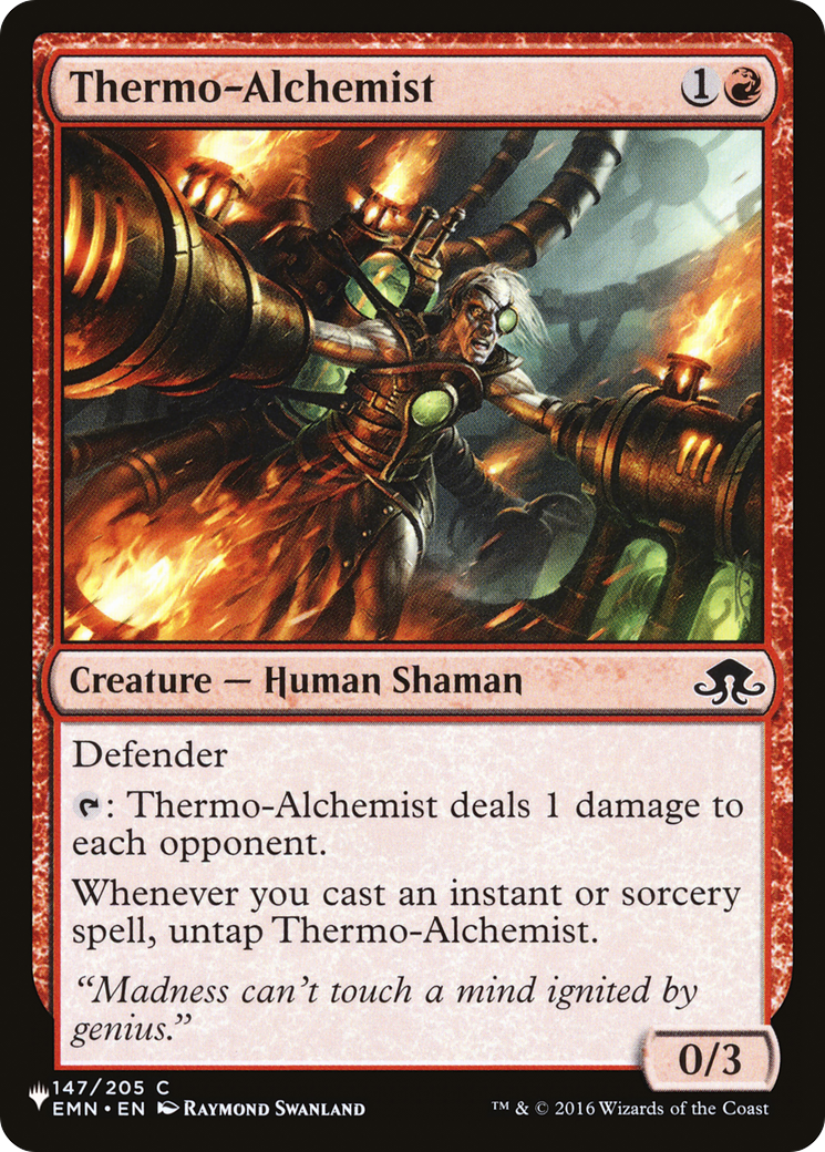 Thermo-Alchemist [The List] | Odin's Place
