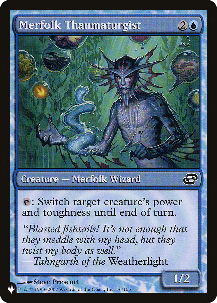 Merfolk Thaumaturgist [The List] | Odin's Place